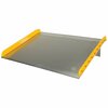 Vestil 72" x 60" Aluminum Truck Dockboards with Steel Safety Curb, 15,000 lb Capacity TAS-15-7260